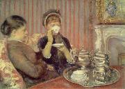 Mary Cassatt The Tea painting